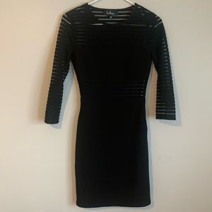 LULUs Fitted Dress (XS, Black)